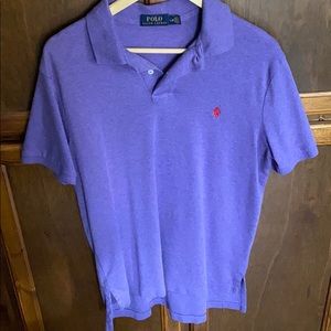 Polo by Ralph Lauren mens large purple polo shirt